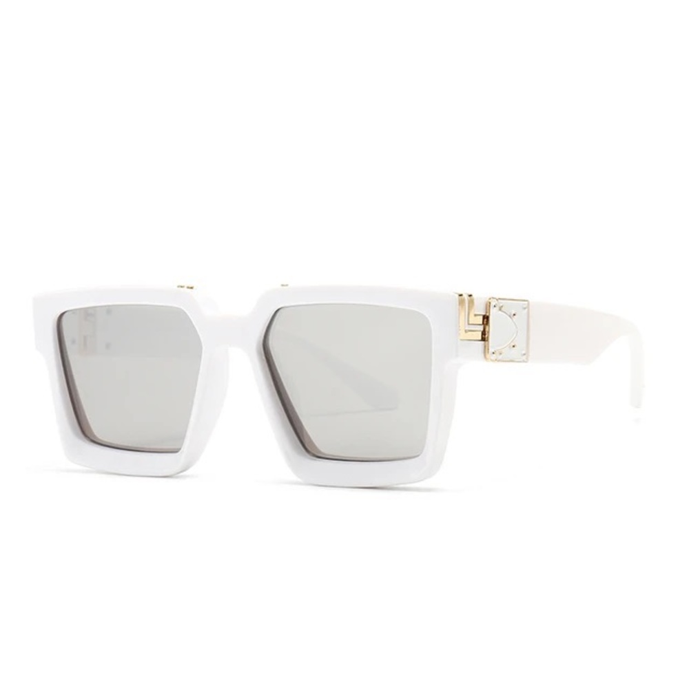 Coco White Luxury Thick Frames